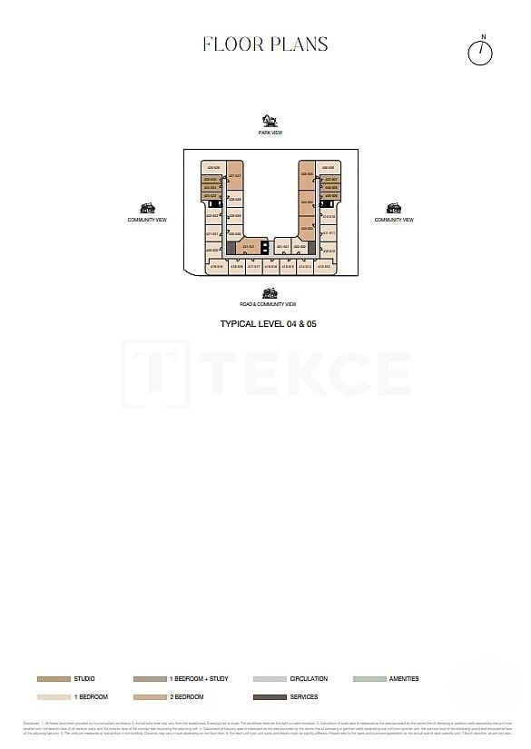 Apartamento en Dubái, EAU, 79 m² - imagen 19