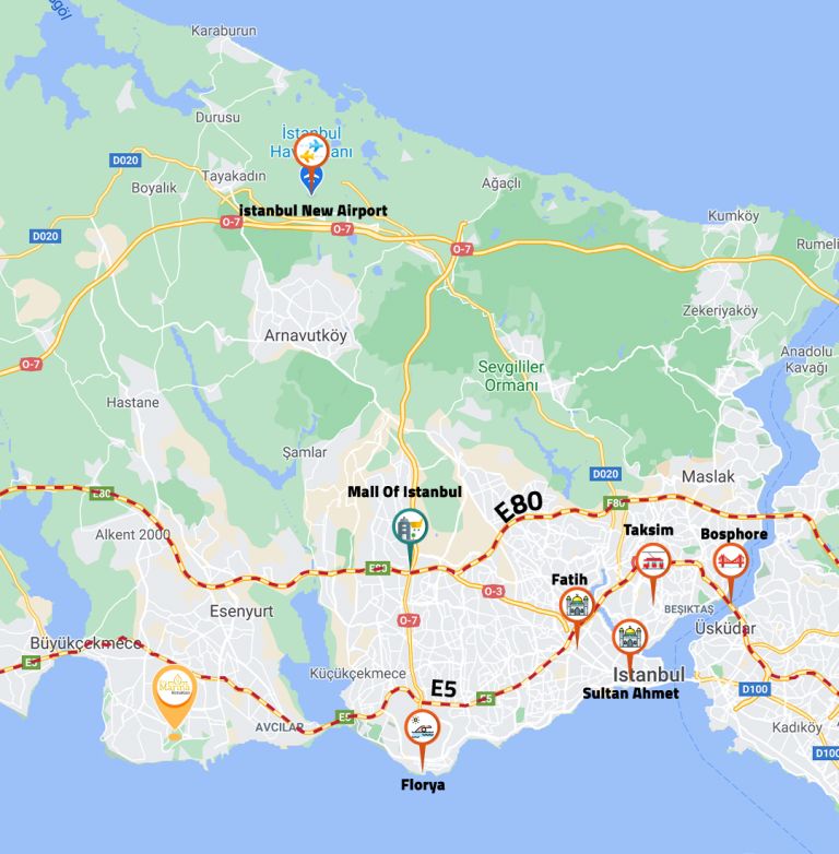 Appartamento a Istanbul, Turchia, 270 m² - foto 2