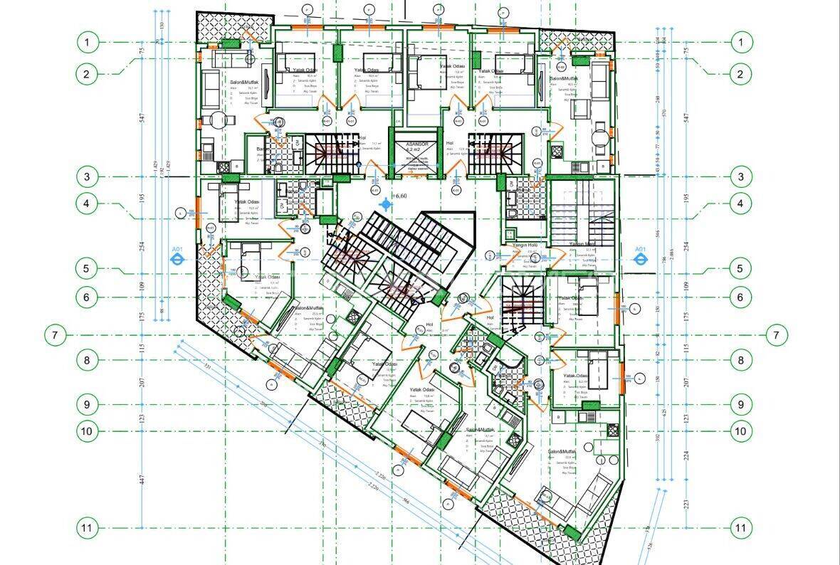Appartamenti a Alanya, Turchia, 45 m² - foto 13