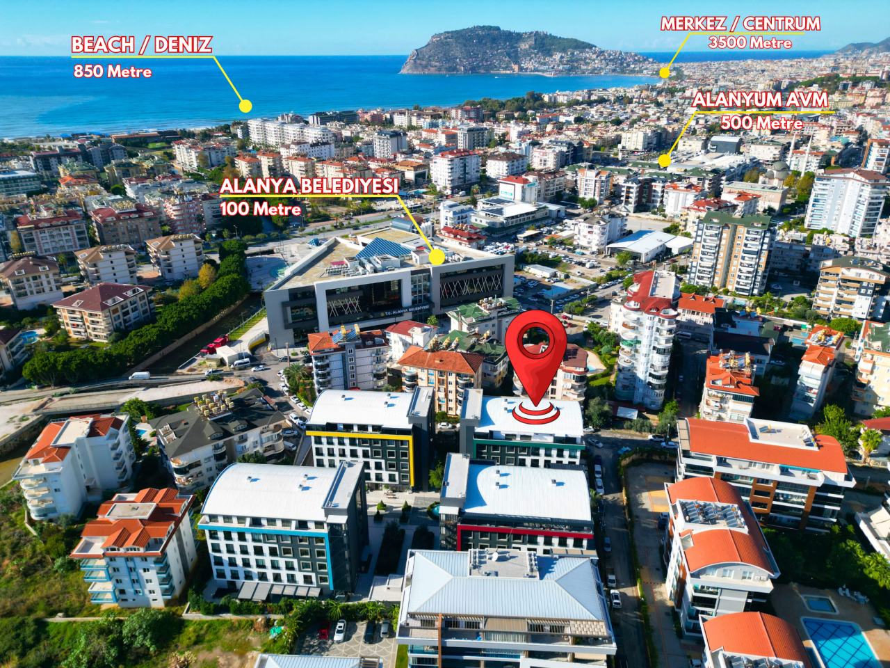 Propiedad comercial en Alanya, Turquia, 70 m² - imagen 1