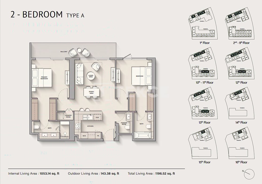 Penthouse in Dubai, VAE, 285 m² - Foto 9