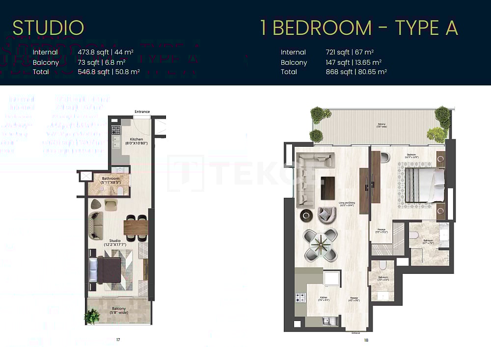 Apartment Business Bay, UAE, 92 m² - picture 13
