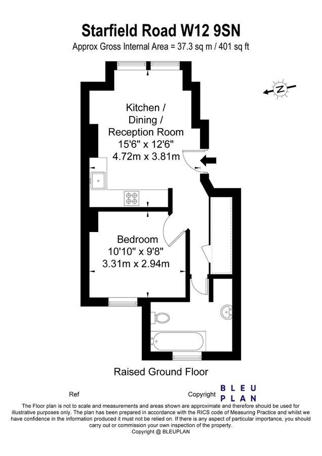Appartamento a Londra, Regno Unito, 37 m² - foto 9