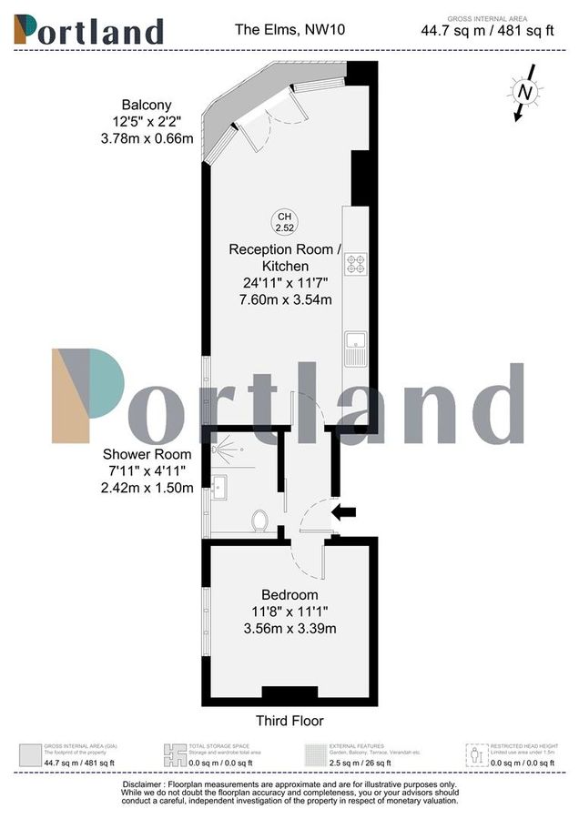 Piso en Londres, Reino Unido, 45 m² - imagen 10