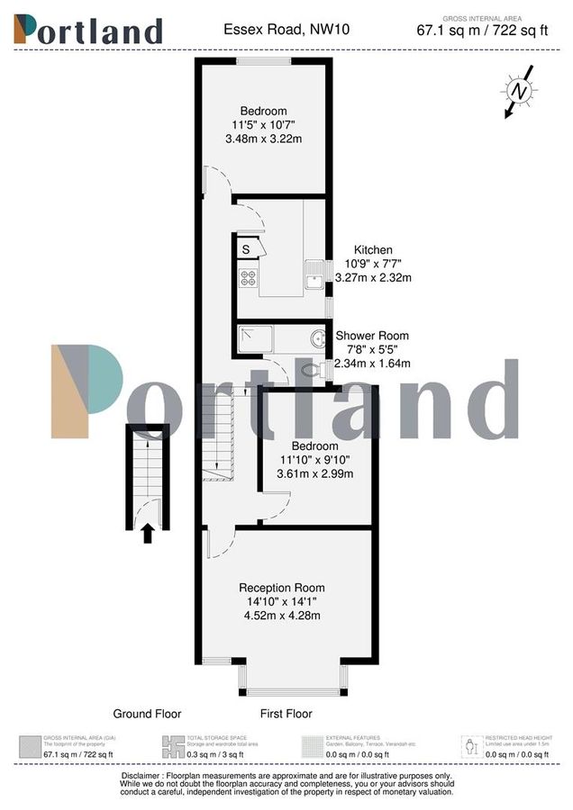 Flat in London, United Kingdom, 67 m² - picture 11