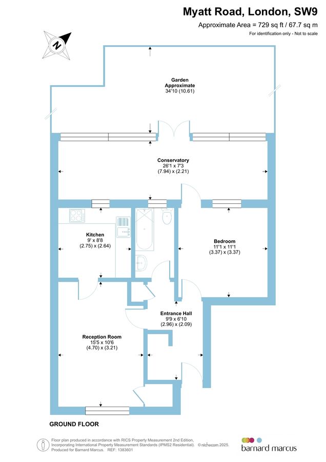 Piso en Londres, Reino Unido, 68 m² - imagen 14