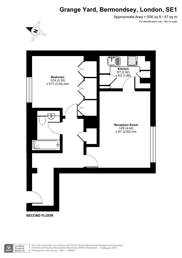 Flat in London, United Kingdom, 47 m² - picture 17