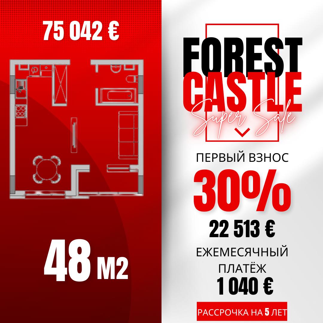 Apartment in Varna, Bulgaria, 49 m² - picture 1