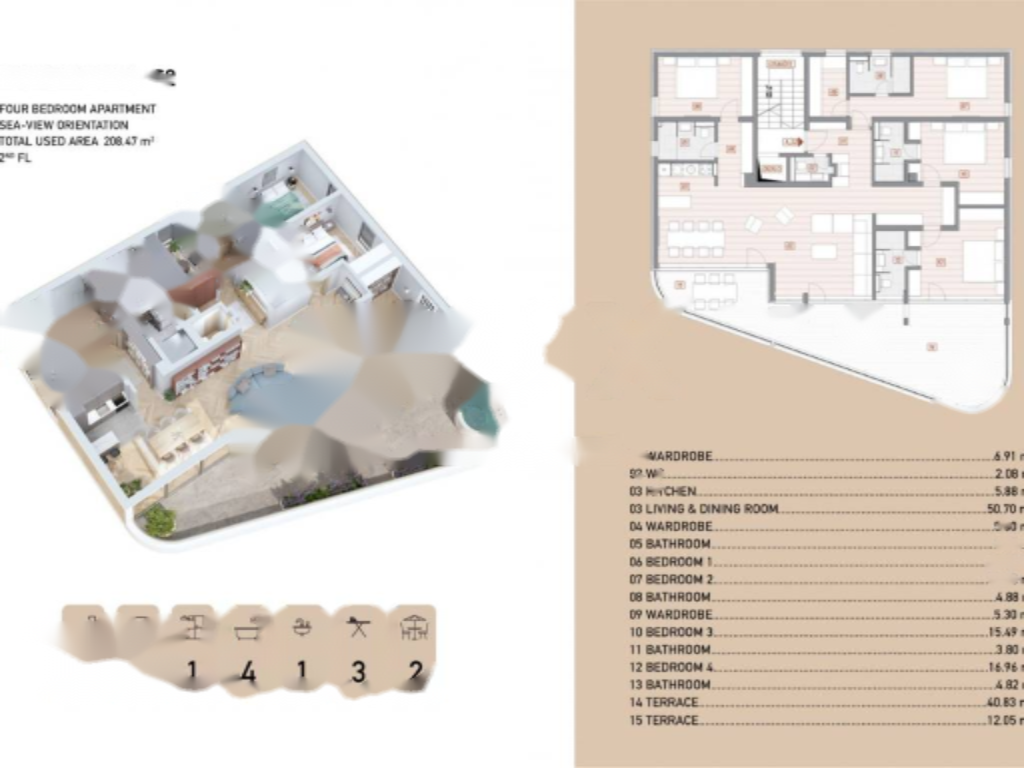 Flat in Opatija, Croatia, 208 m² - picture 3