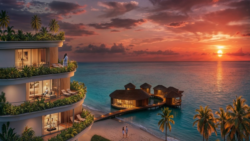 Villa Malé, Maldives, 51 m² - picture 16