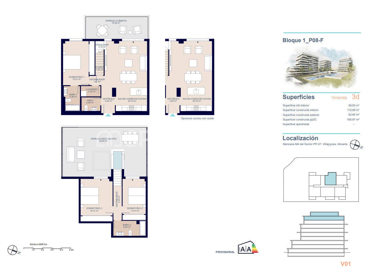 Apartment in Villajoyosa, Spanien, 81 m² - Foto 18