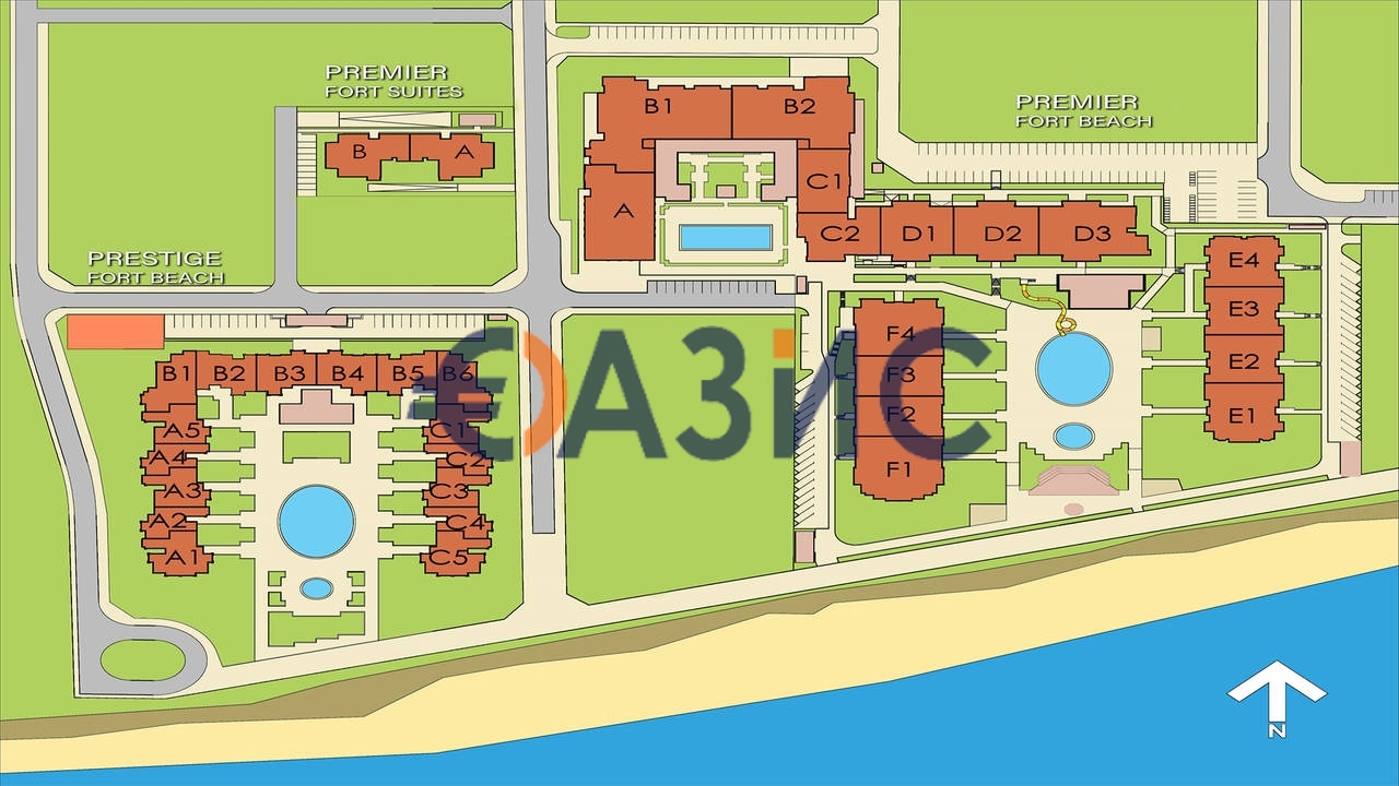 Apartment in Sveti Vlas, Bulgaria, 39.2 m² - picture 19