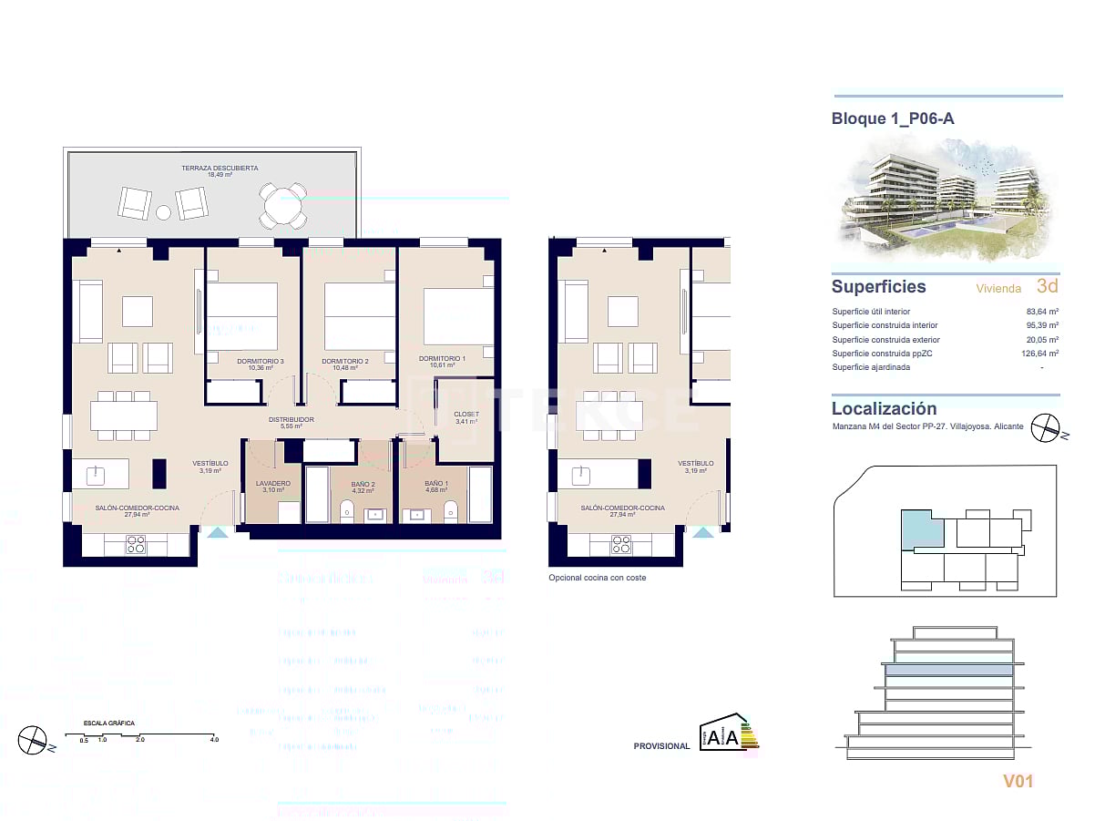 Appartamenti a Villajoyosa, Spagna, 85 m² - foto 16