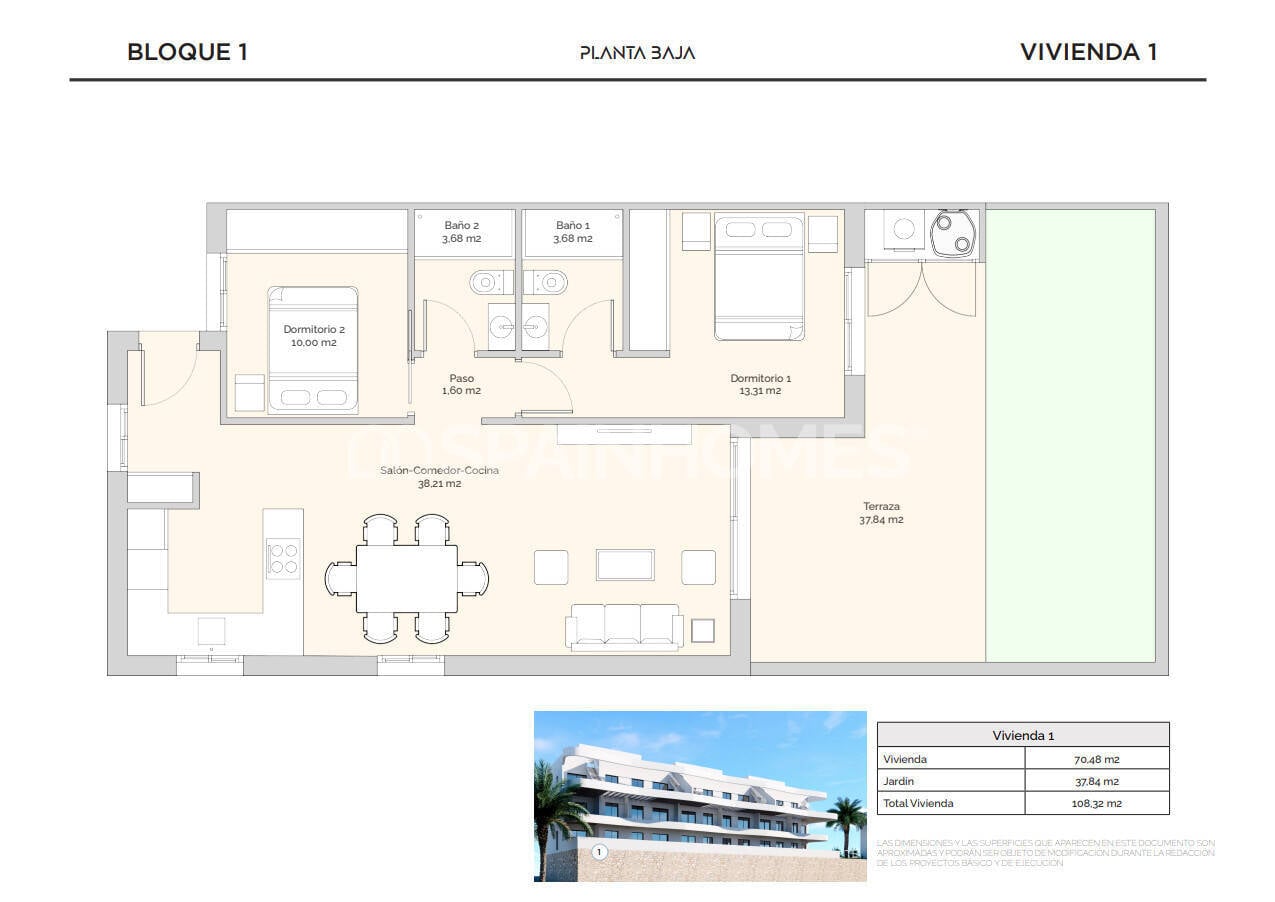 Appartement à Finestrat, Espagne, 88 m² - image 10