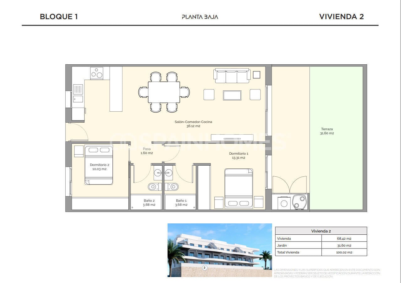 Appartement à Finestrat, Espagne, 88 m² - image 11