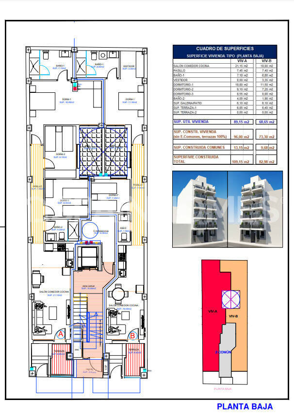 Apartment in Torrevieja, Spanien, 110 m² - Foto 12
