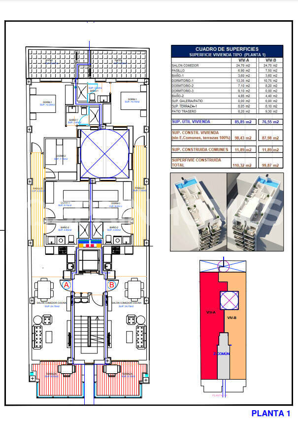 Apartment in Torrevieja, Spanien, 110 m² - Foto 13