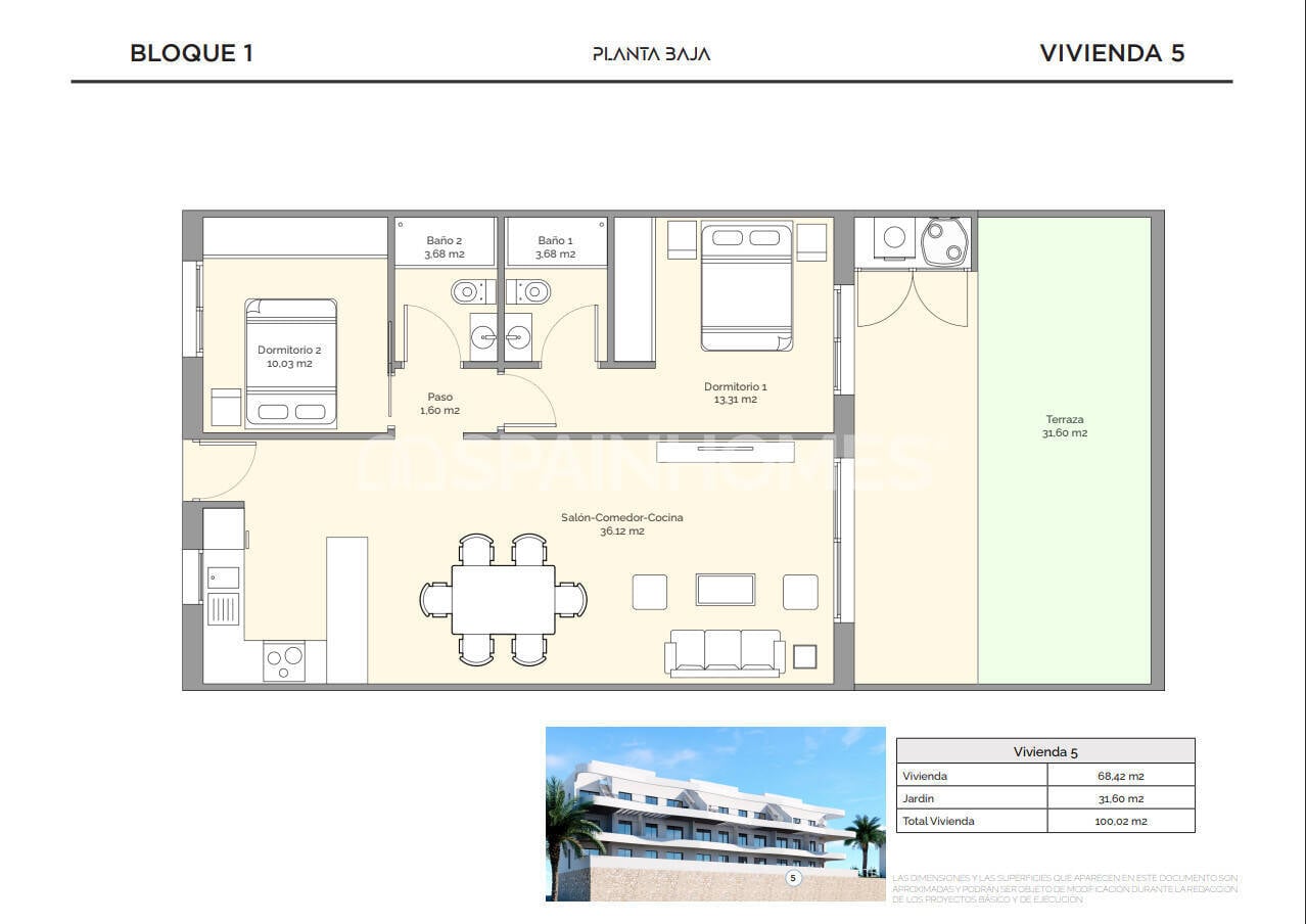 Appartement à Finestrat, Espagne, 88 m² - image 14