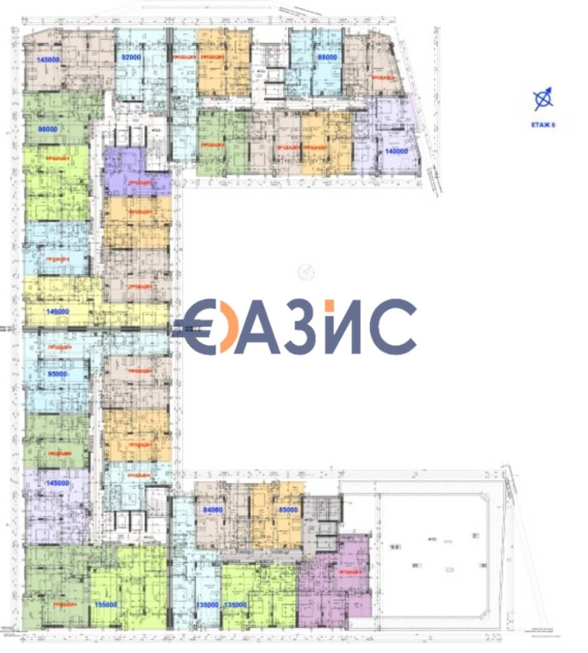 Apartment in Burgas, Bulgaria, 64.7 m² - picture 13