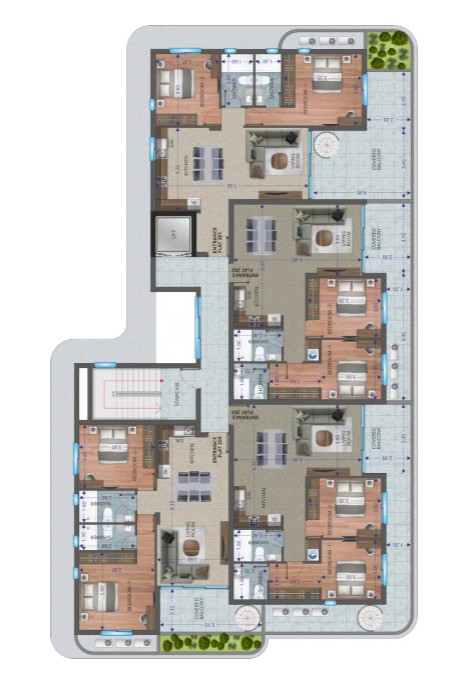 Apartamento en Lárnaca, Chipre, 93 m² - imagen 1