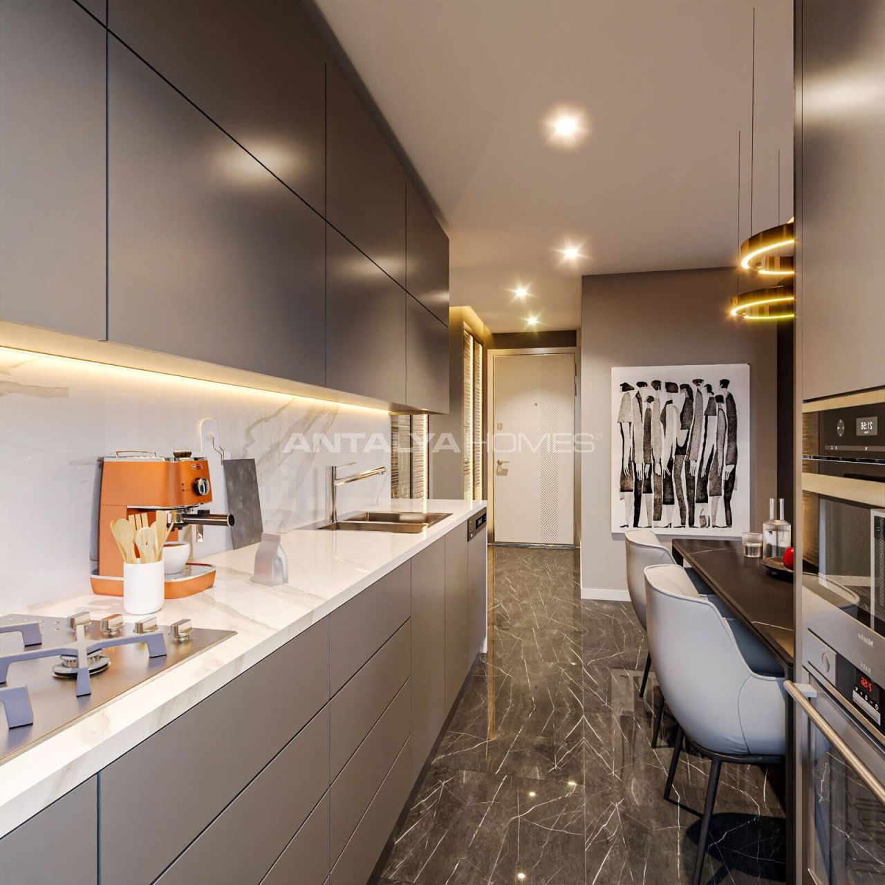 Apartment Mezitli, Türkei, 45 m² - Foto 9