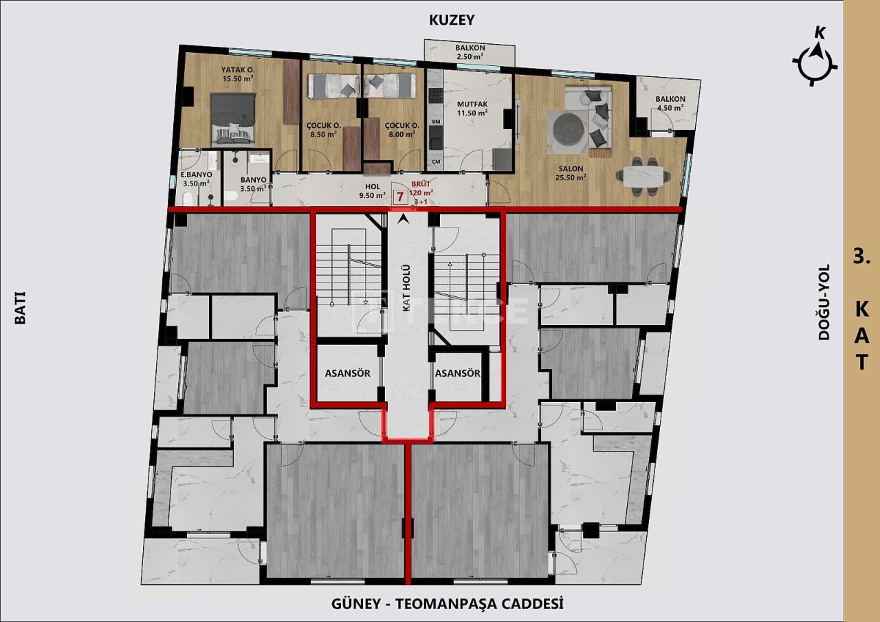 Penthouse in Antalya, Turkey, 200 m² - picture 11