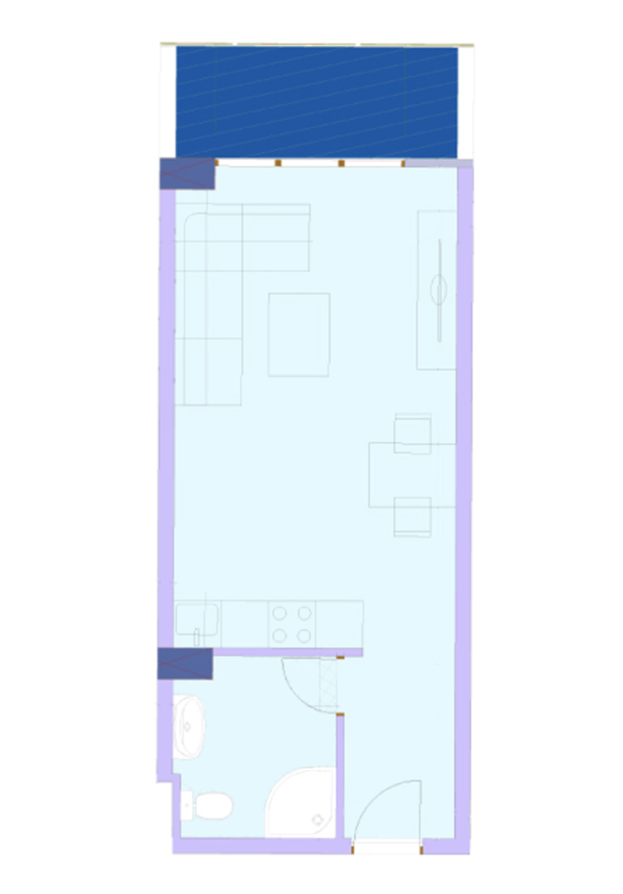 Piso en Batumi, Georgia, 36 m² - imagen 2