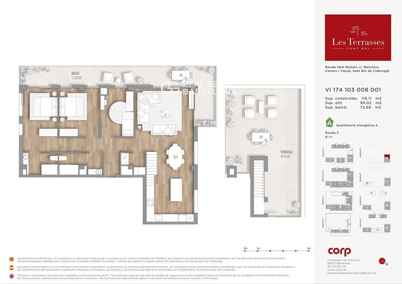 Appartamento Barcelona, Sant Boi de Llobregat, Spagna, 115 m² - foto 14