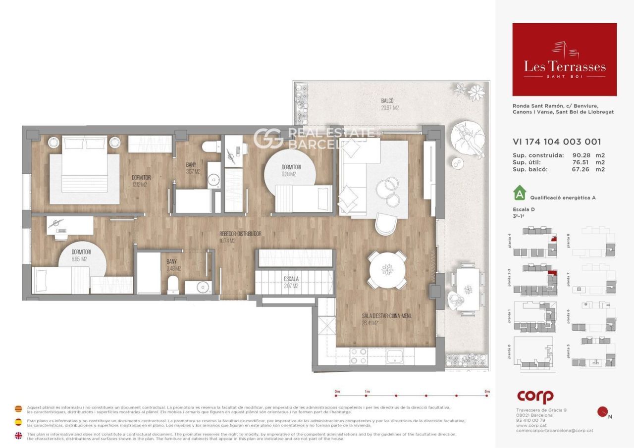Piso Barcelona, Sant Boi de Llobregat, España, 90 m² - imagen 17