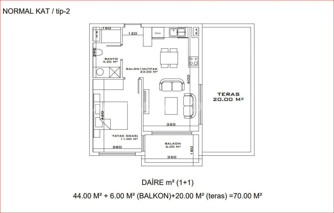 Apartment in Antalya, Türkei, 126 m² - Foto 19