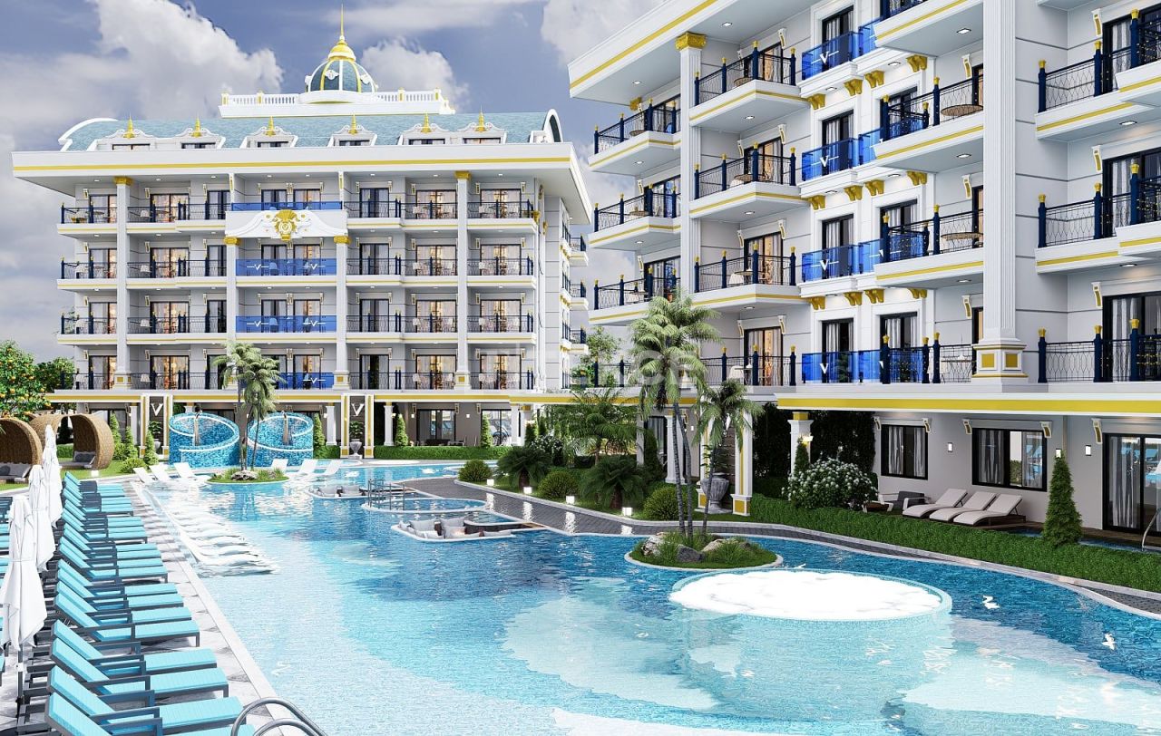 Appartamenti a Alanya, Turchia, 56 m² - foto 4