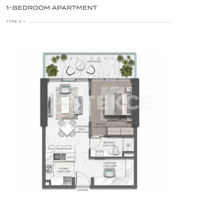 Apartamento Damac Hills, EAU, 363 m² - imagen 11