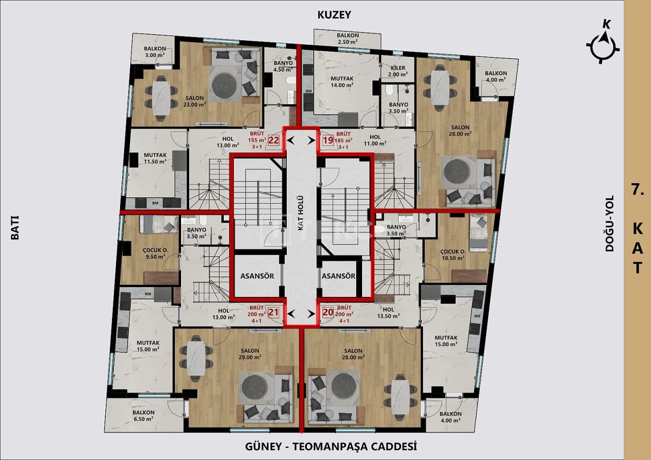Apartment in Antalya, Turkey, 120 m² - picture 15