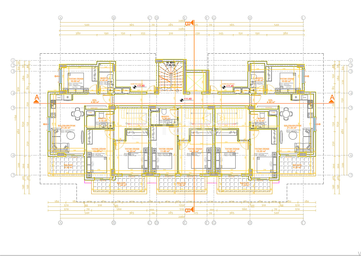 Penthouse in Alanya, Turkey, 110 m² - picture 16
