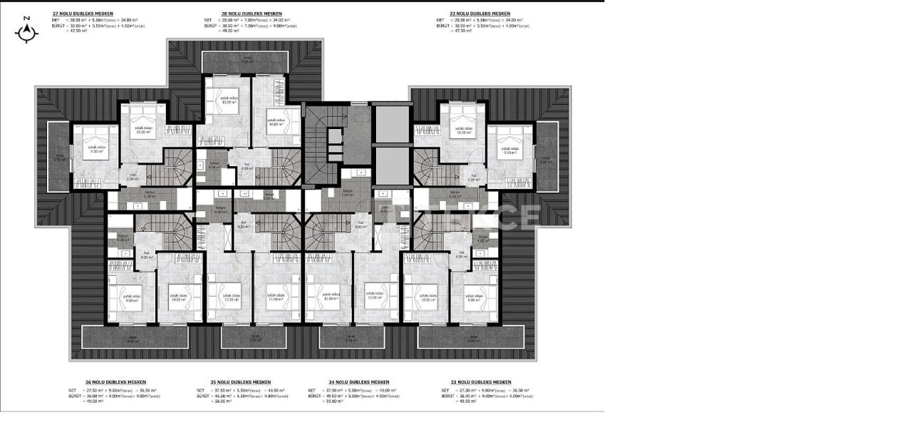 Apartment in Alanya, Türkei, 55 m² - Foto 18