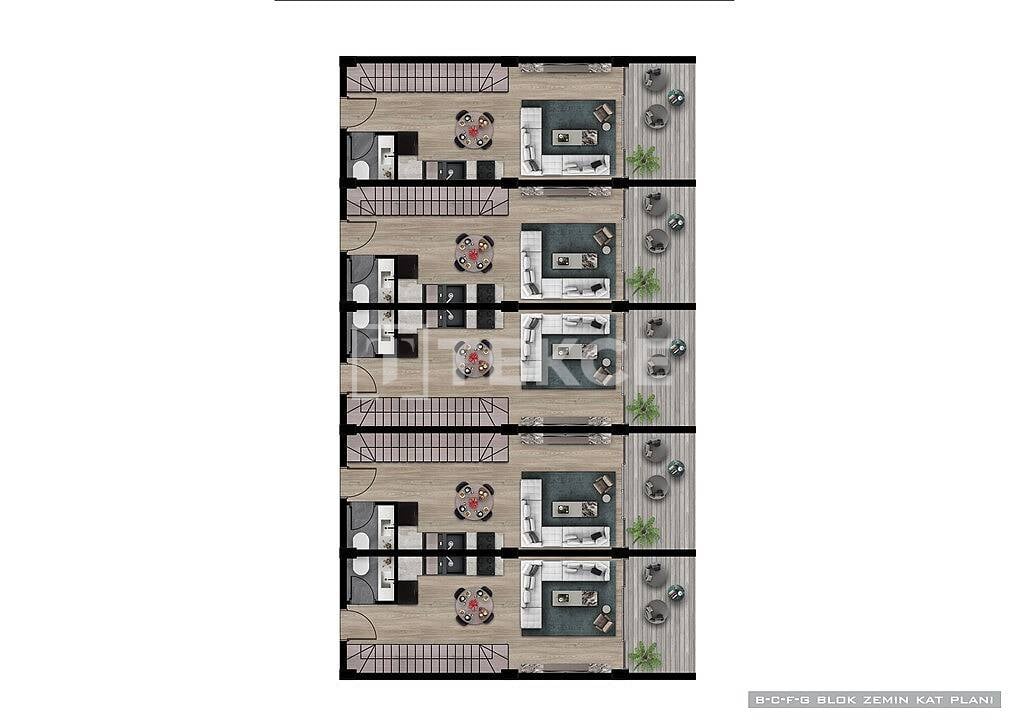 Penthouse à Alanya, Turquie, 115 m² - image 18