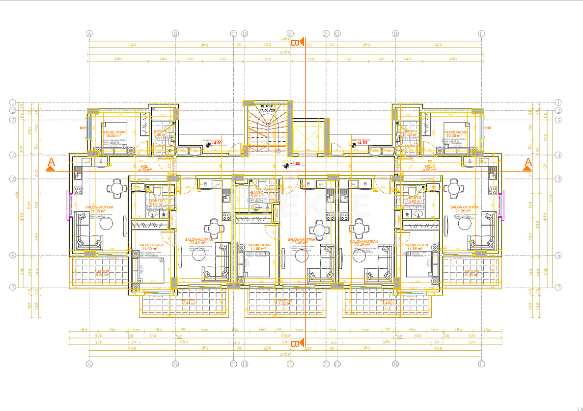 Penthouse in Alanya, Turkey, 110 m² - picture 18