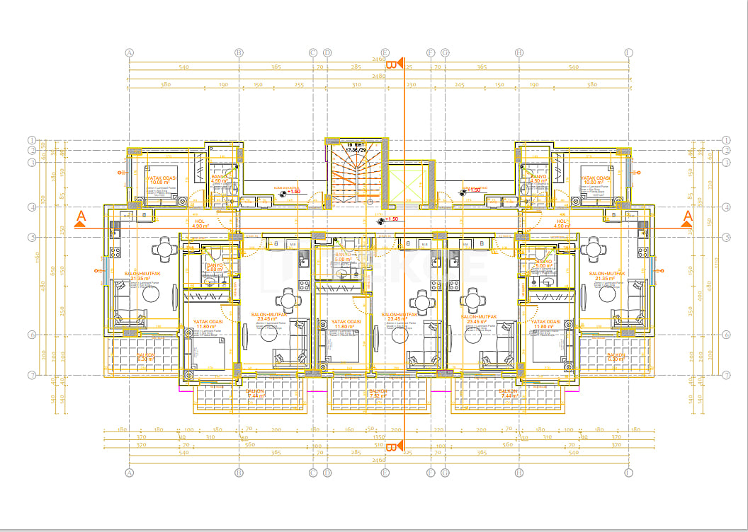 Penthouse in Alanya, Turkey, 110 m² - picture 19