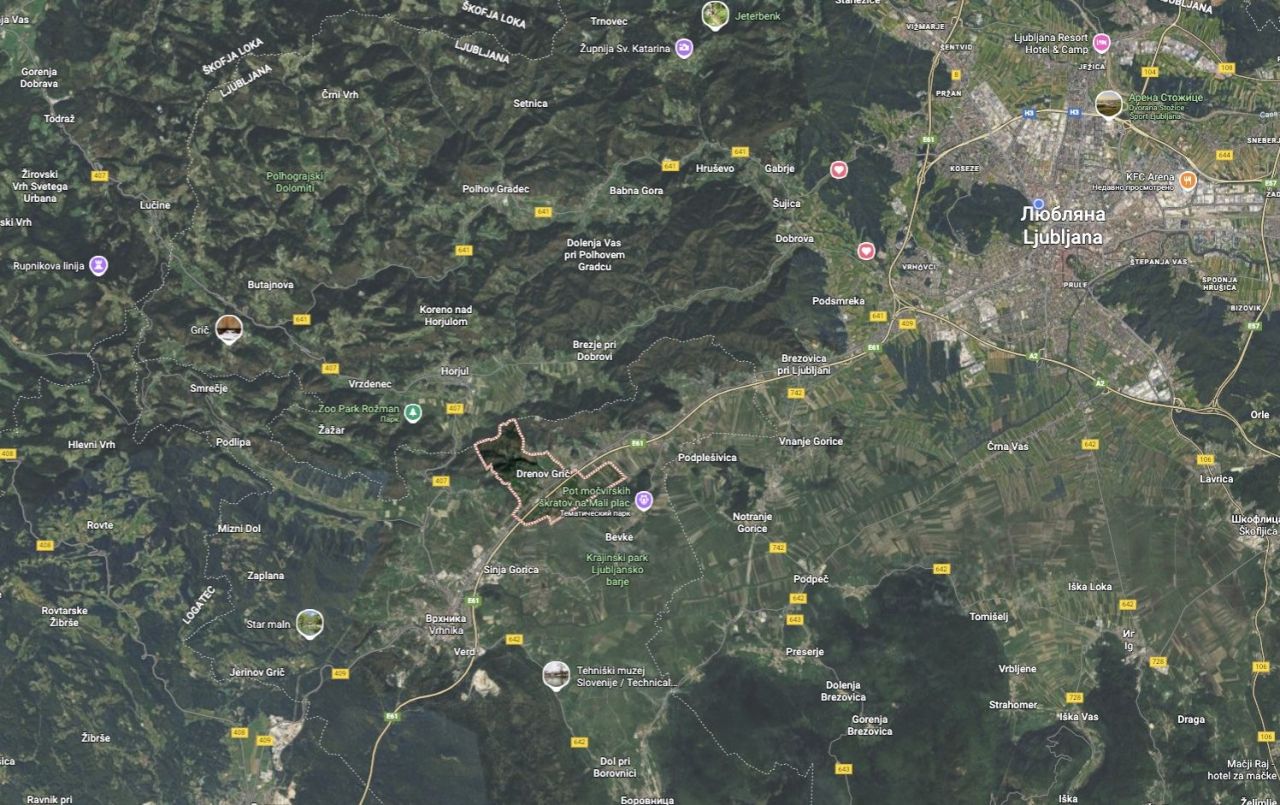 Terreno en Vrhnika, Eslovenia, 30 567 m² - imagen 6