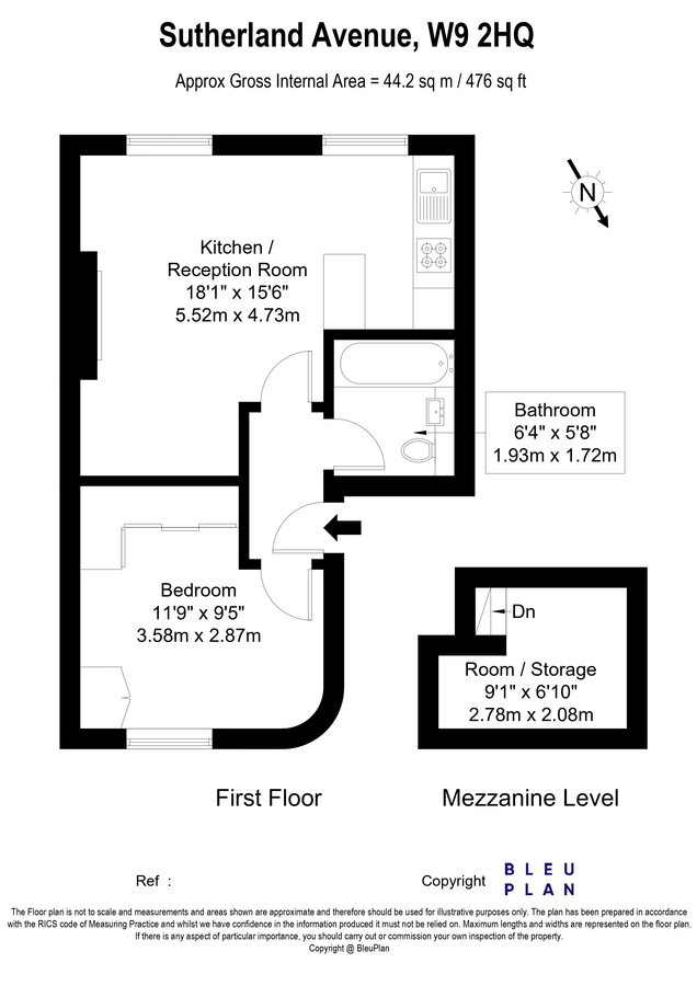 Appartamento a Londra, Regno Unito, 44 m² - foto 7