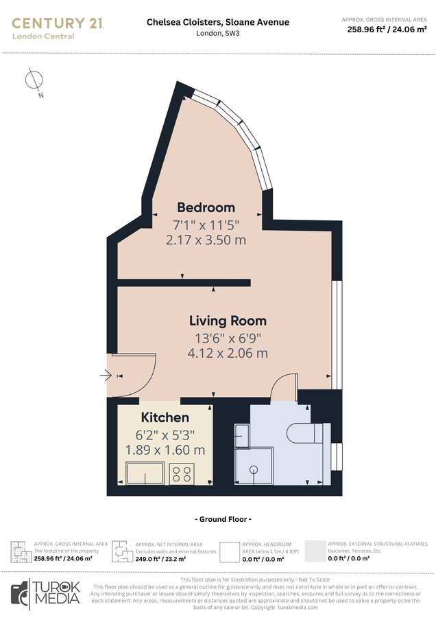 Appartamento a Londra, Regno Unito, 24 m² - foto 18