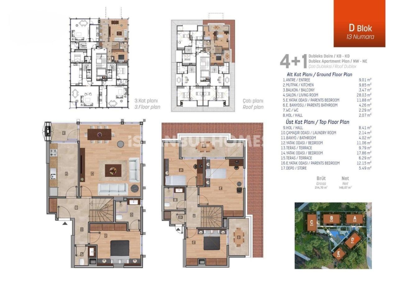 Villa in Istanbul, Türkei, 240 m² - Foto 13