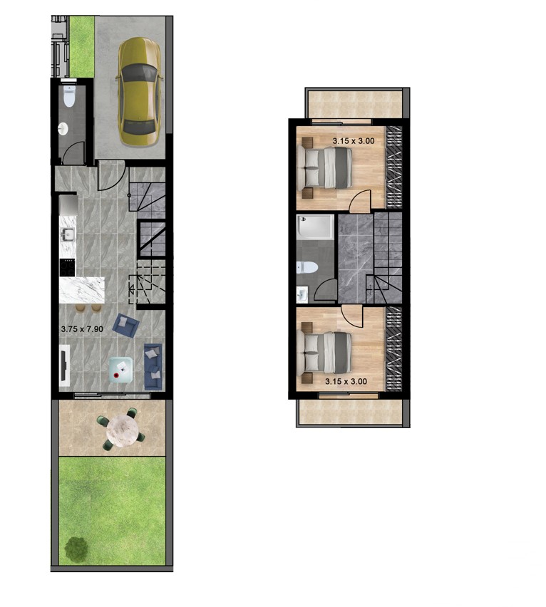 Townhouse in Limassol, Cyprus, 88 m² - picture 8