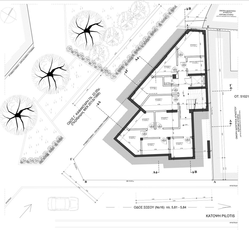 Flat in Athens, Greece, 54 m² - picture 10