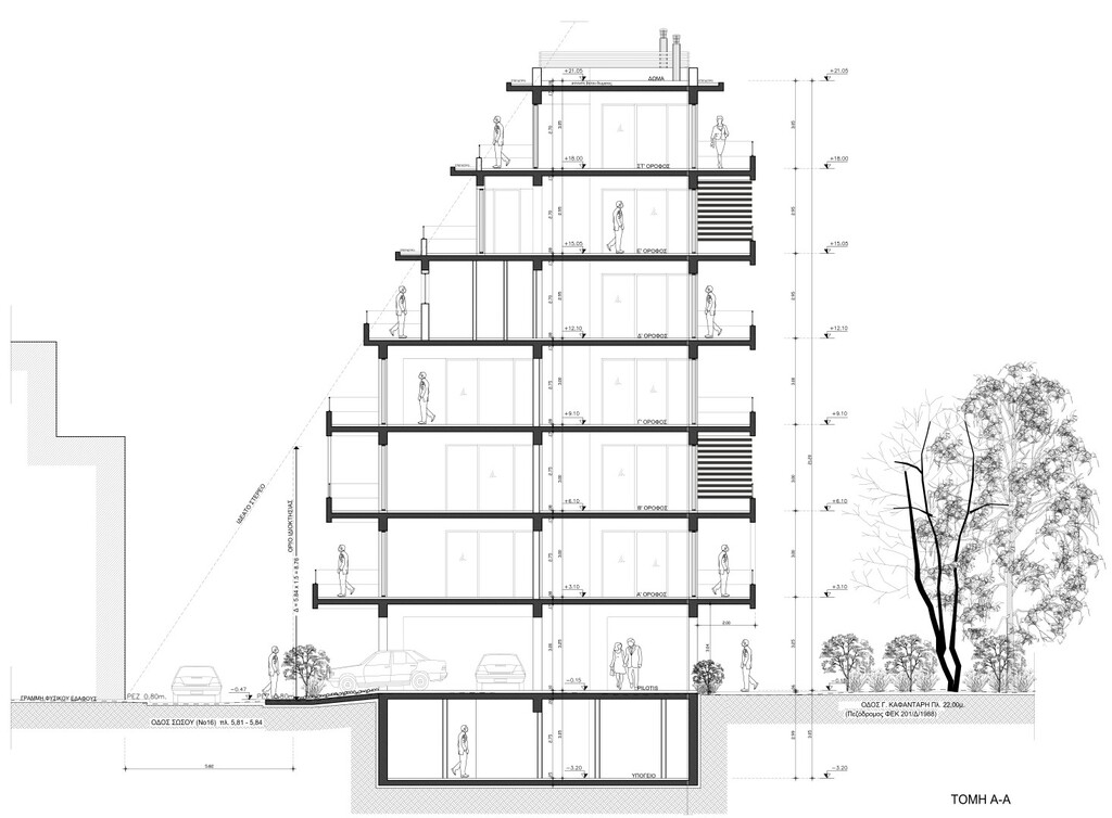 Flat in Athens, Greece, 54 m² - picture 11