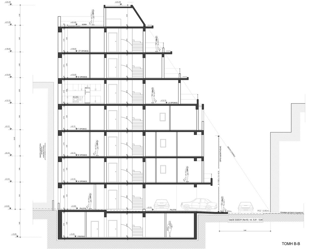 Flat in Athens, Greece, 54 m² - picture 12