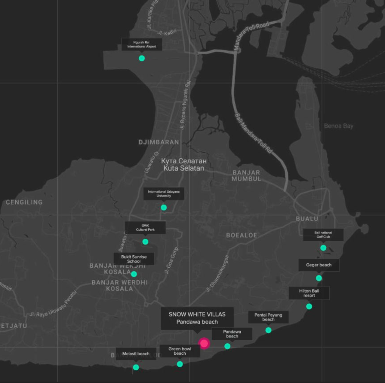 Villa en Bukit, Indonesia, 190 m² - imagen 16