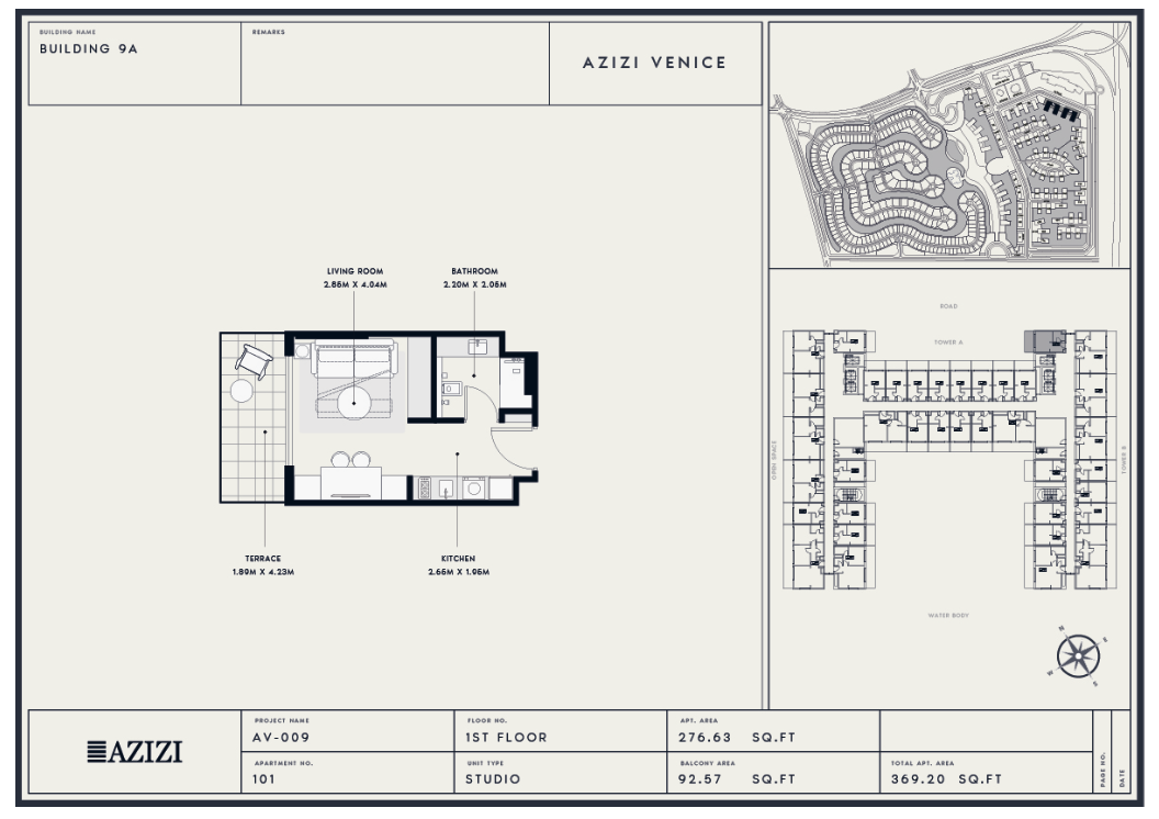Flat in Dubai, UAE, 40 m² - picture 6