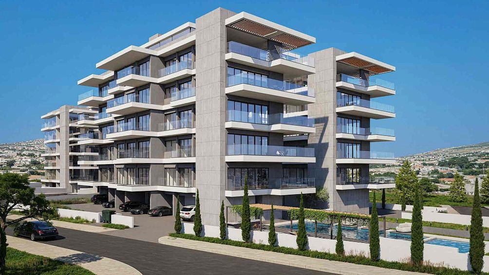 Appartamenti a Paphos, Cipro, 118 m² - foto 1
