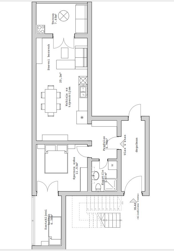 Appartamento a Budva, Montenegro, 51 m² - foto 10